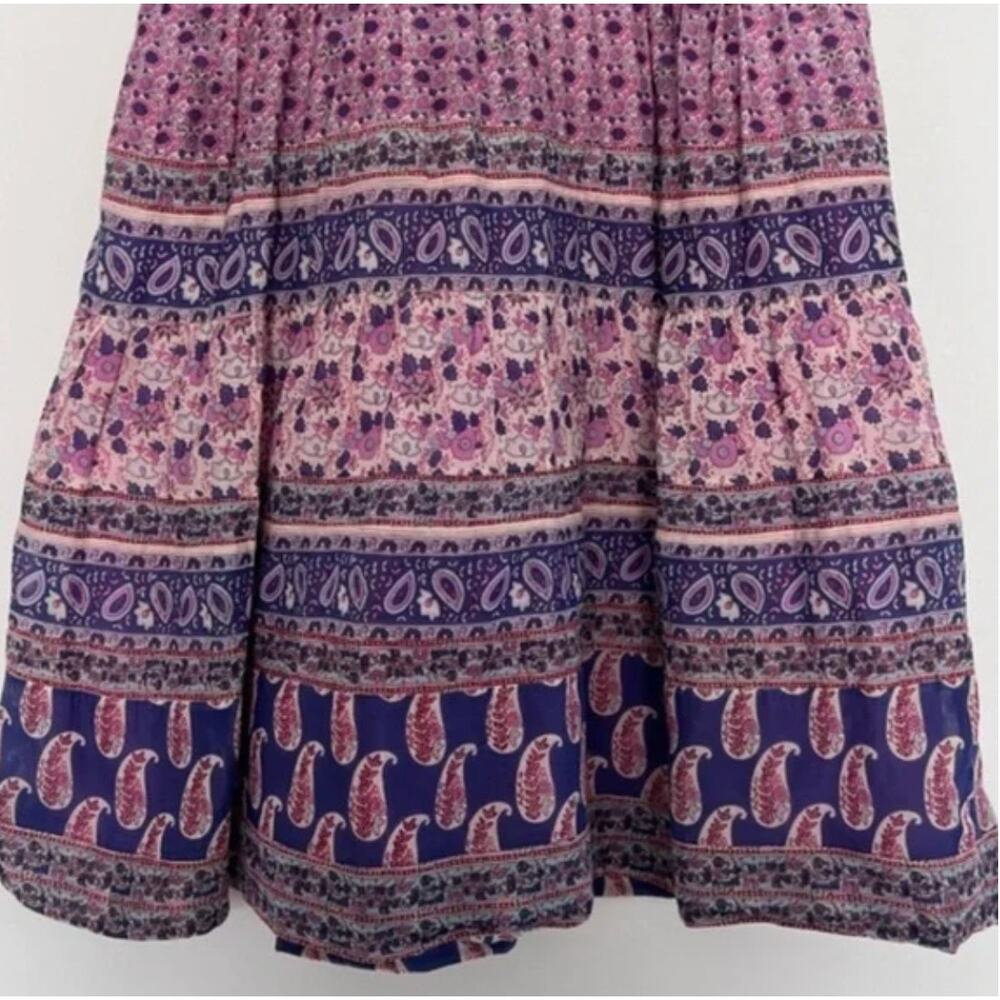 Sea New York Bianca Tiered Tunic Dress in Violet Sz 0 - Picture 4 of 7